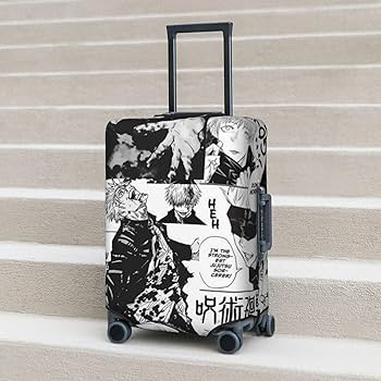呪術廻戦　キャリーケース Amazon.co.jp: 呪術廻戦 五条悟 スーツケースカバー キャリー